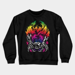 Party Crab Crewneck Sweatshirt